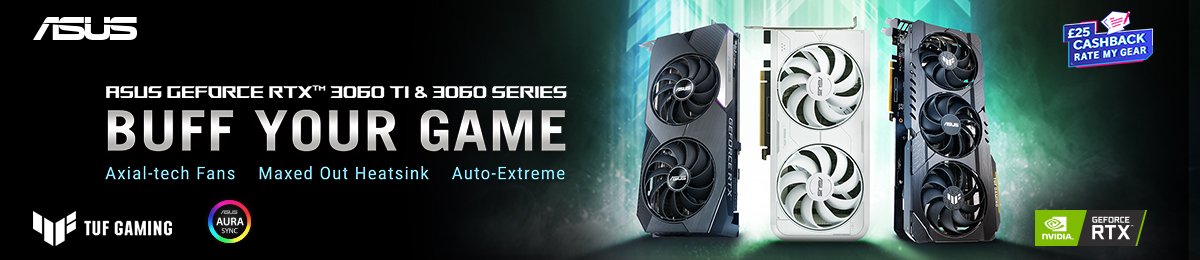 ASUS - Buff Your Game - Save on the RTX 3060 and RTX 3060 Ti