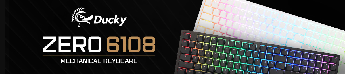 Ducky Zero 6108 Wireless Keyboard
