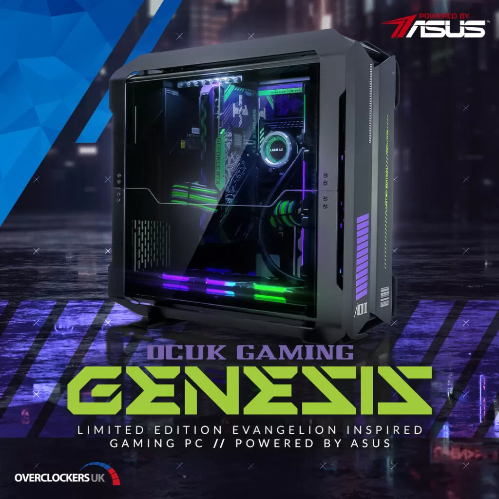 OcUK Gaming Genesis - Limited Edition Evangelion Inspired Powered By Asus Gaming PC