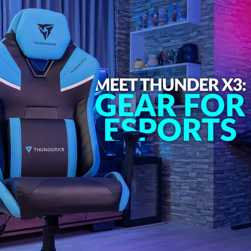 ThunderX3 Gaming chair blog graphic.