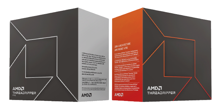 New AMD Threadripper CPU Boxes