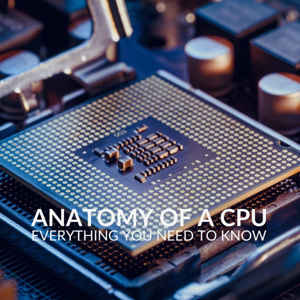 Anatomy of A CPU Blog Graphic