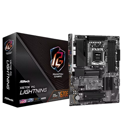 ASRock X670E PG Lightning (Socket AM5) DDR5 EATX Motherboard