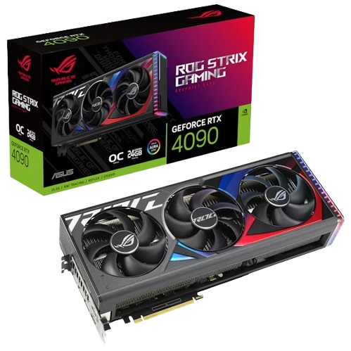 Asus GeForce RTX 4090 ROG Strix OC 24GB GDDR6X PCI-Express Graphics Card