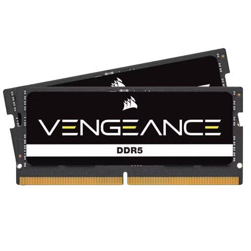 Corsair Vengeance Black 64GB (2x32GB) 4800MHz DDR5 SODIMM Memory