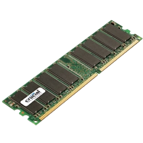  Crucial 1GB DDR PC2700 CL2.5 333MHz 184-Pin DIMM (CT12864Z335)