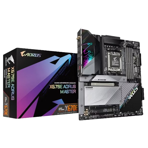  Gigabyte X670E Aorus Master (Socket AM5) DDR5 EATX Motherboard