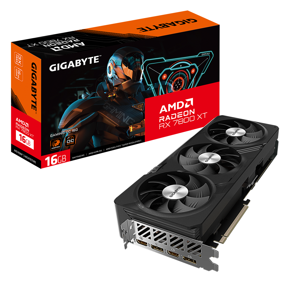 GIGABYTE RADEON™ RX 7800 XT GAMING OC 16G