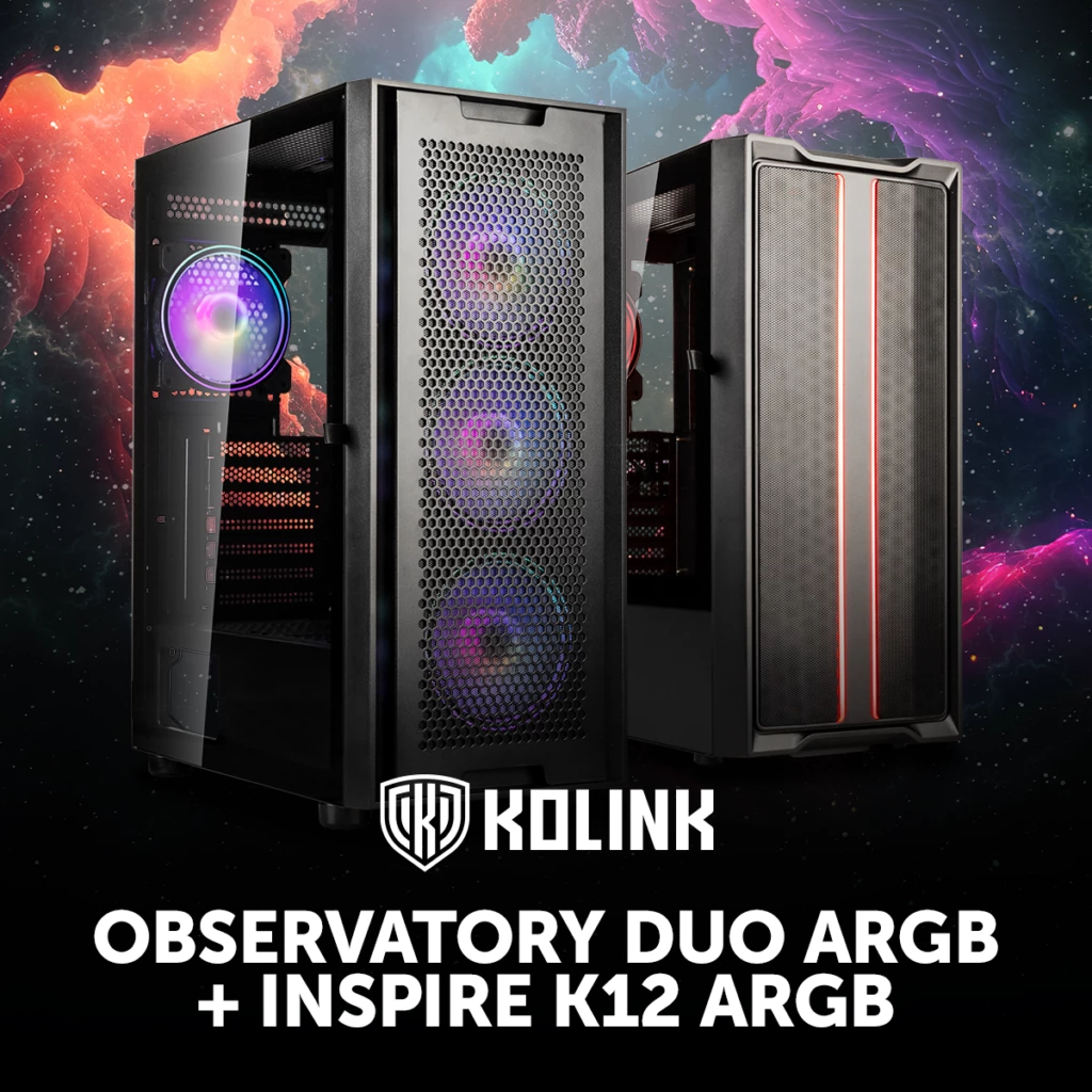 Kolink Observatory PC case Blog Graphic.