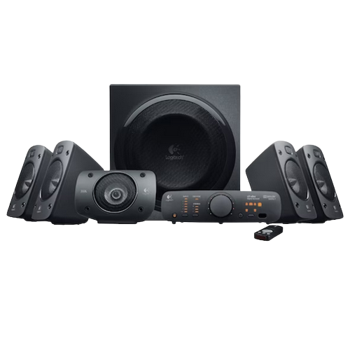Logitech Z906 5.1 Surround Sound Speaker System - 500W RMS (980-000469)