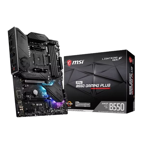 MSI MPG B550 Gaming Plus (AMD AM4) B550 ATX Motherboard