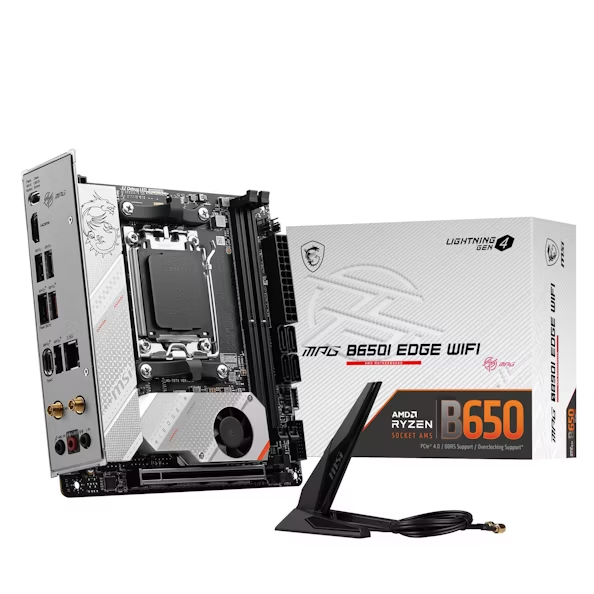 MSI MPG B650I Edge WIFI (Socket AM5) DDR5 Mini ITX Motherboard