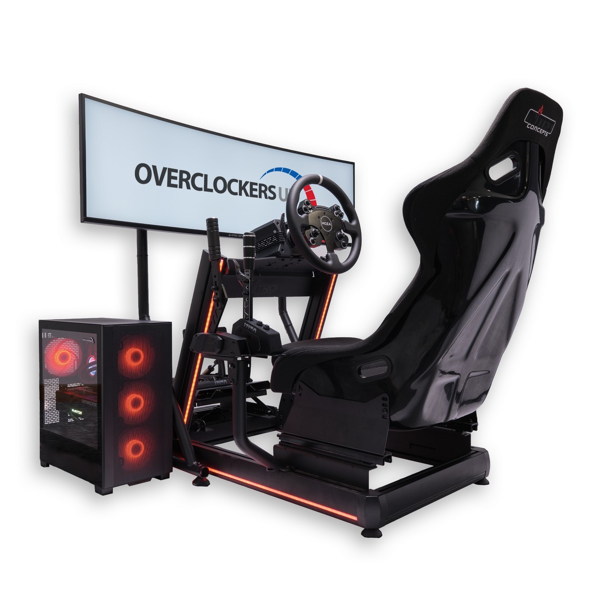OcUK Configurable Sim Racing Rig