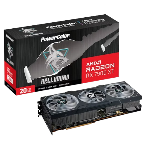 Powercolor Radeon RX 7900 XT HellHound 20GB GDDR6 PCI-Express Graphics Card