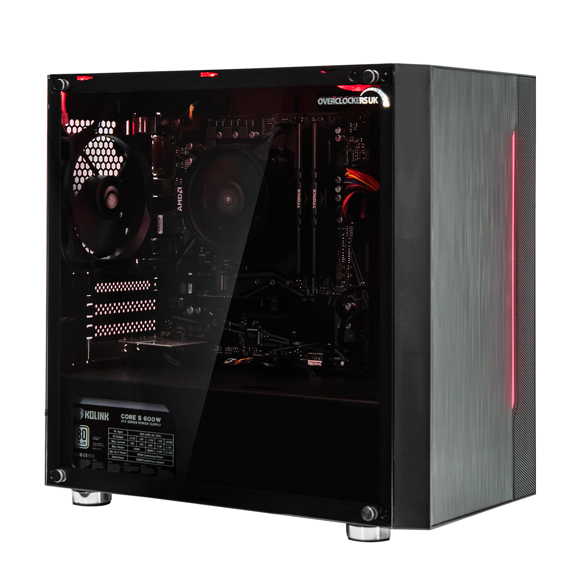 Refract Gaming Crimson - Home & Casual Pre-Built Gaming PC