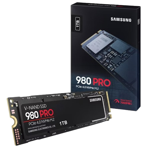 Samsung 980 Pro 1TB M.2 2280 PCI-e 4.0 x4 NVMe Solid State Drive