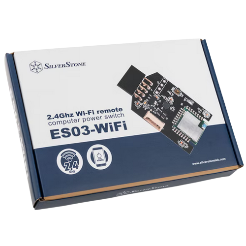 Silverstone ES03-Wifi, PC Power ON / OFF WLAN Switch