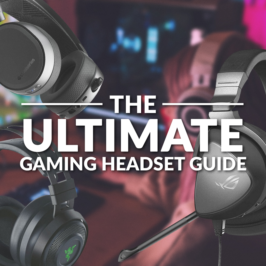 The ultimate gaming headset guide blog image.