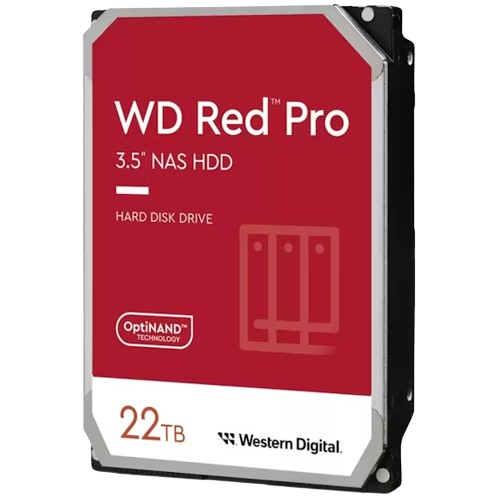 WD 22TB Red Pro 7200rpm HDD 512MB Cache Internal NAS Hard Drive