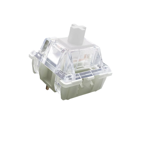 Xtrfy Cherry MX Clear Switches Mechanical 3-Pin Tactile MX-Stem 65g - 35 Pieces