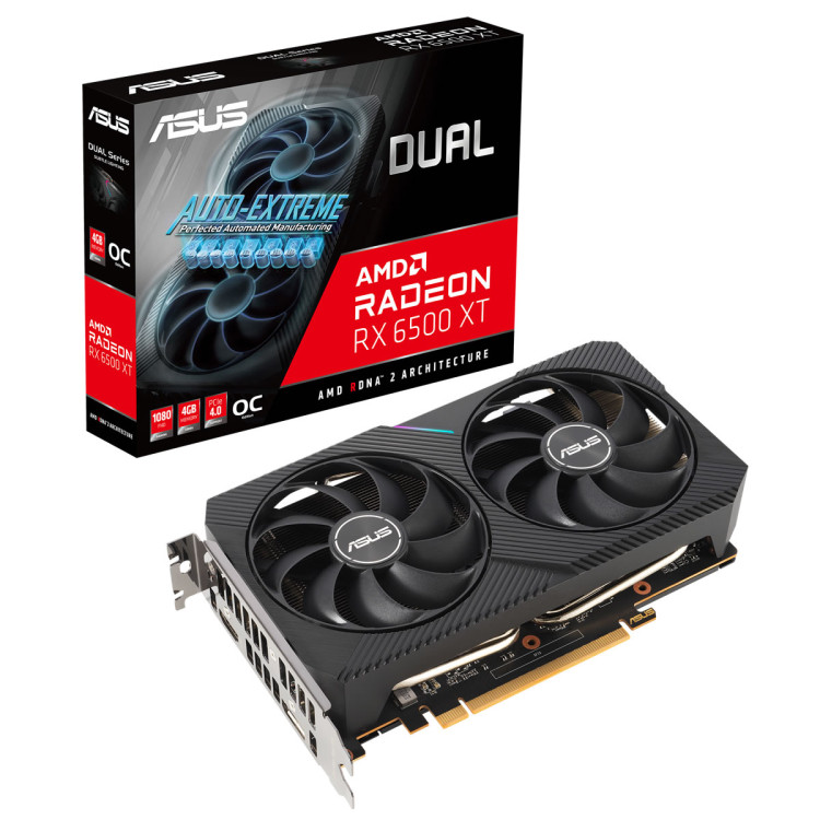 Asus Radeon RX 6500 XT Dual GPU