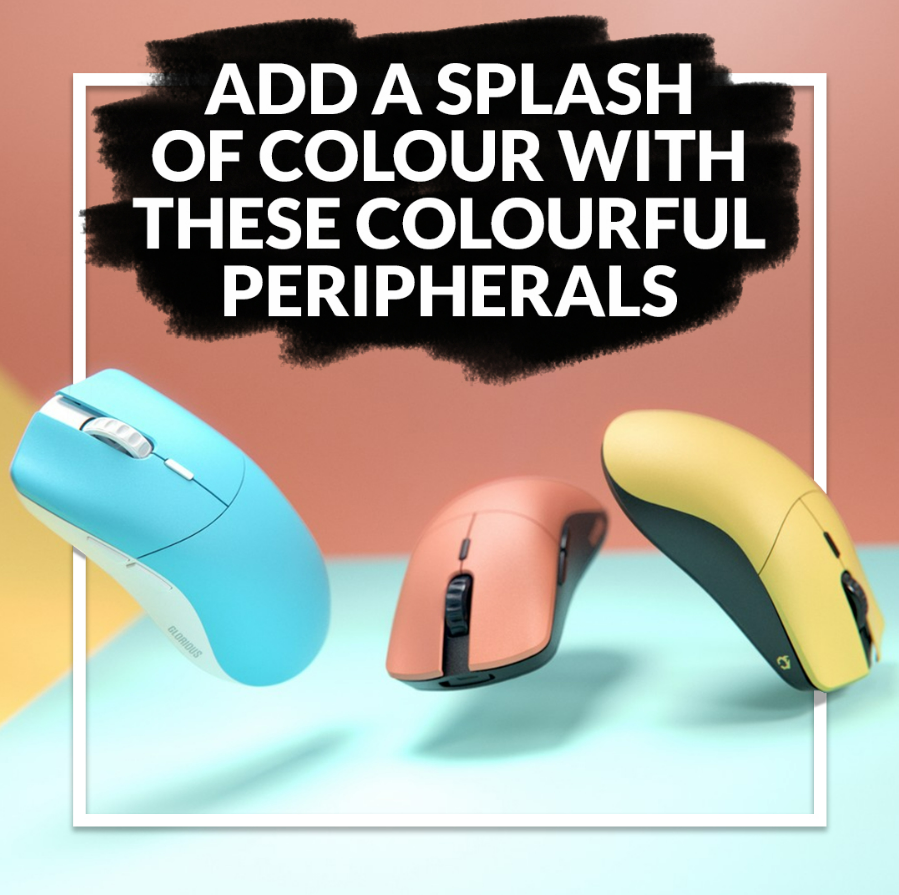Add a Splash of Colour With These Colourful Gaming Peripherals blog image
