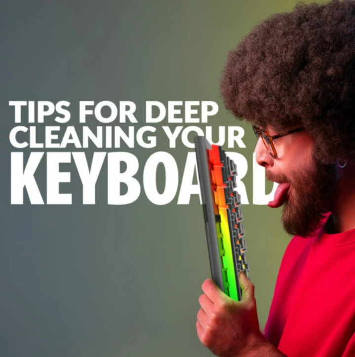 Deep cleaning your keyboard blog
