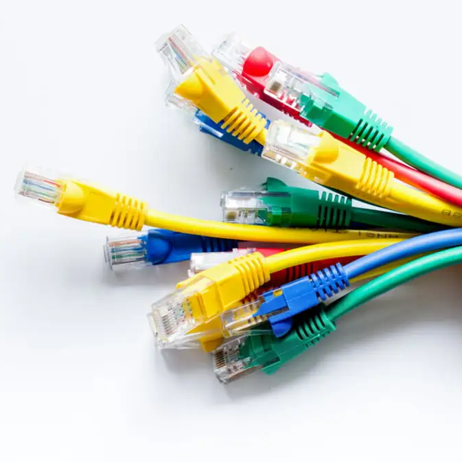 Collection of ethernet cables