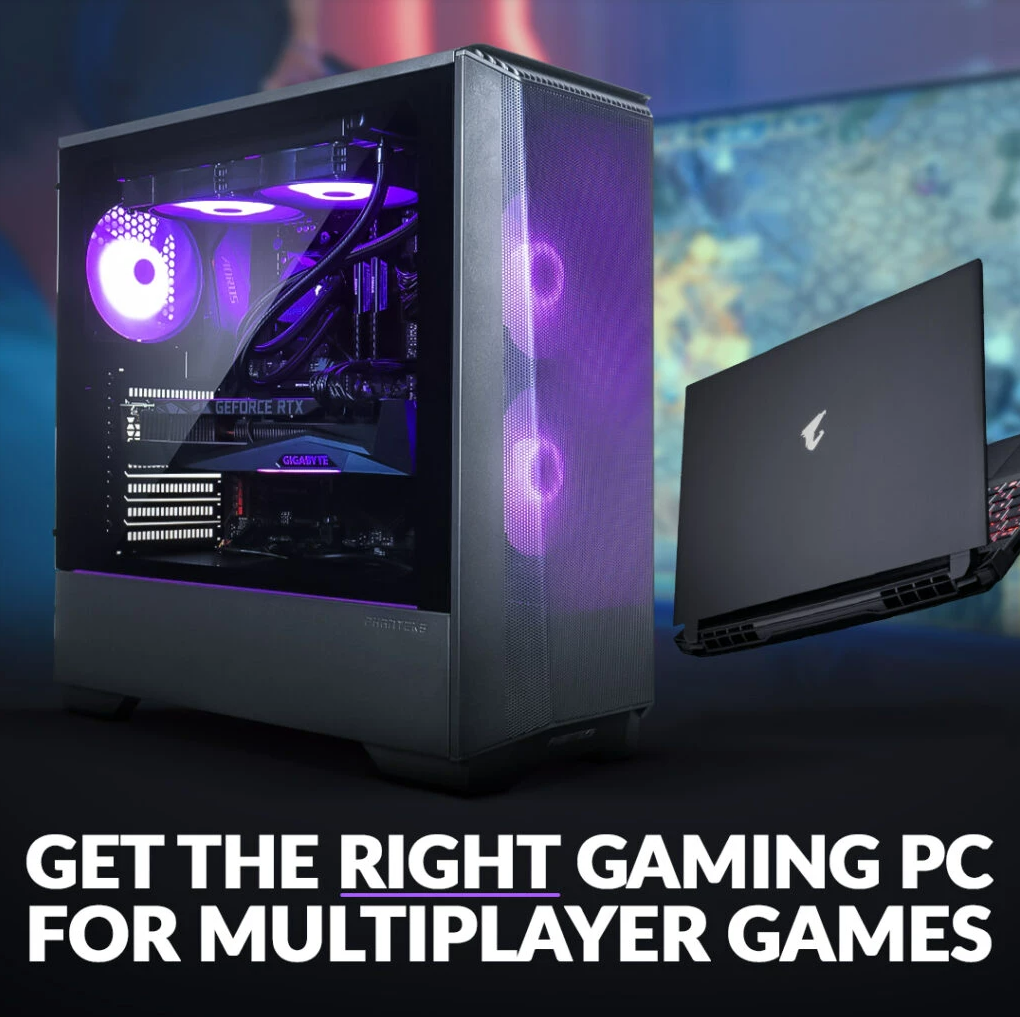 Get the Right Gaming PC for Multiplayer Games blog image