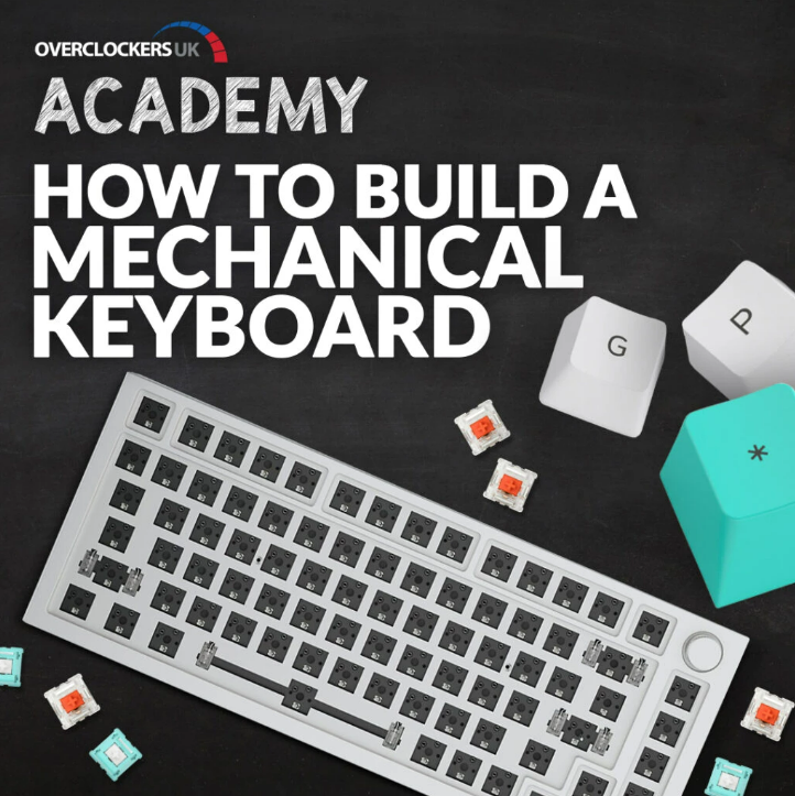 Overclockers UK Acadamy – How to Build a Mechanical Keyboard blog image