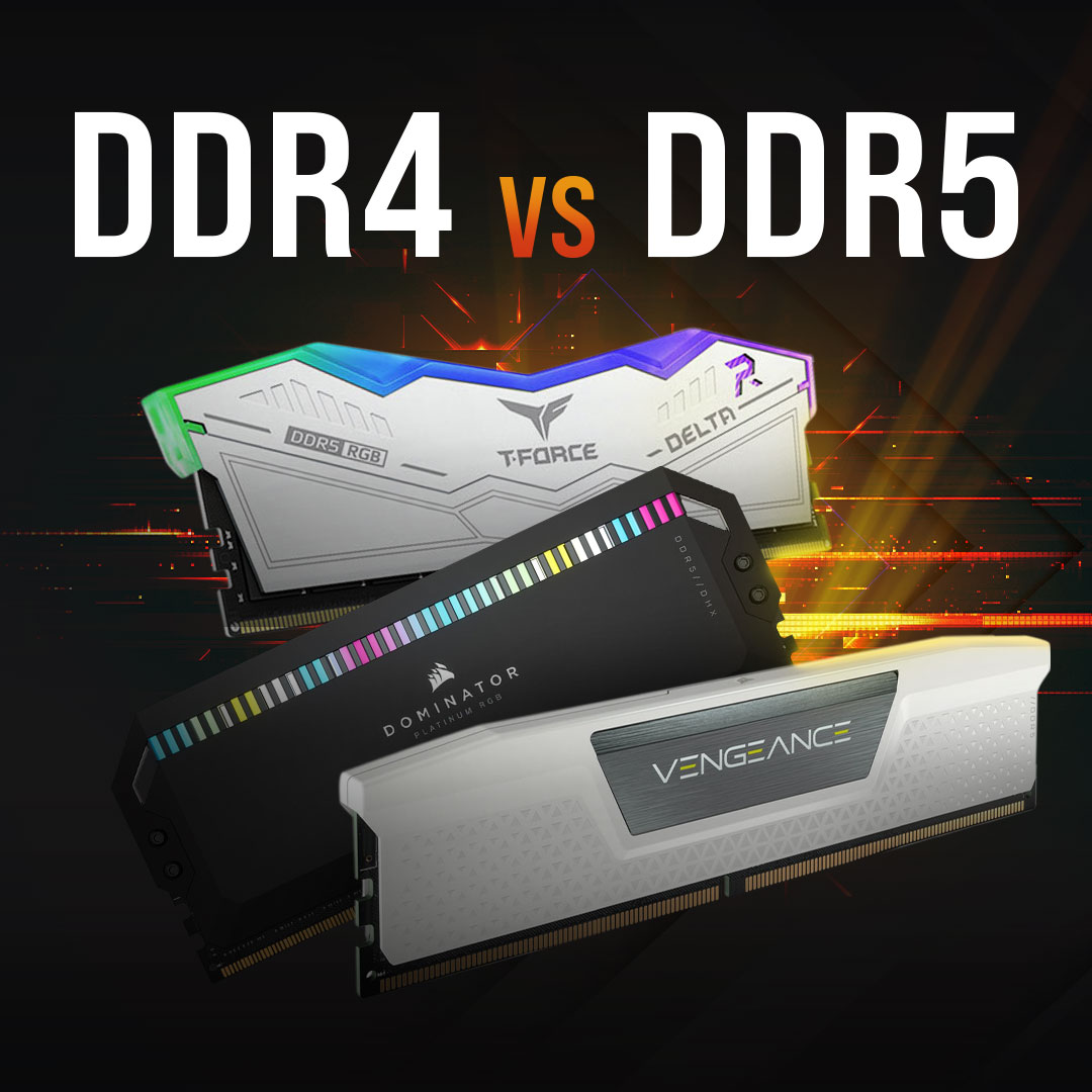 DDR4 VS DDR5: SIX DIFFERENCES YOU NEED TO KNOW