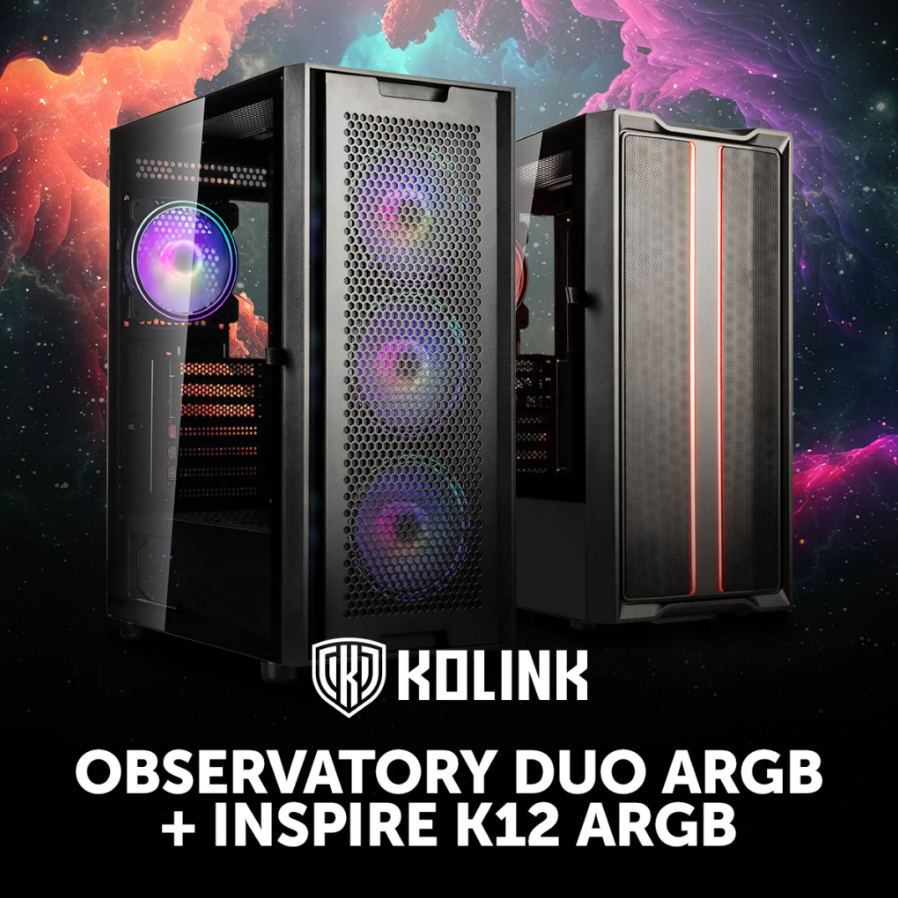 Observe, Inspire, Adapt – New Kolink Cases and An Adapter for Your Gaming PC blog image
