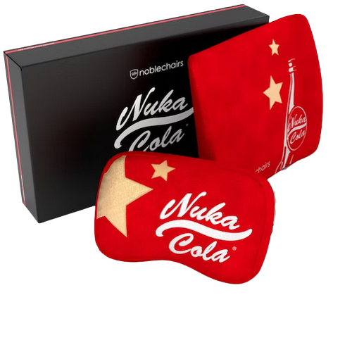 noblechairs Memory Foam Pillow Set Fallout Nuka-Cola Special Edition.