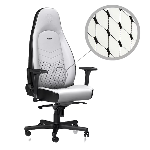 noblechairs ICON Gaming Chair - White/Black