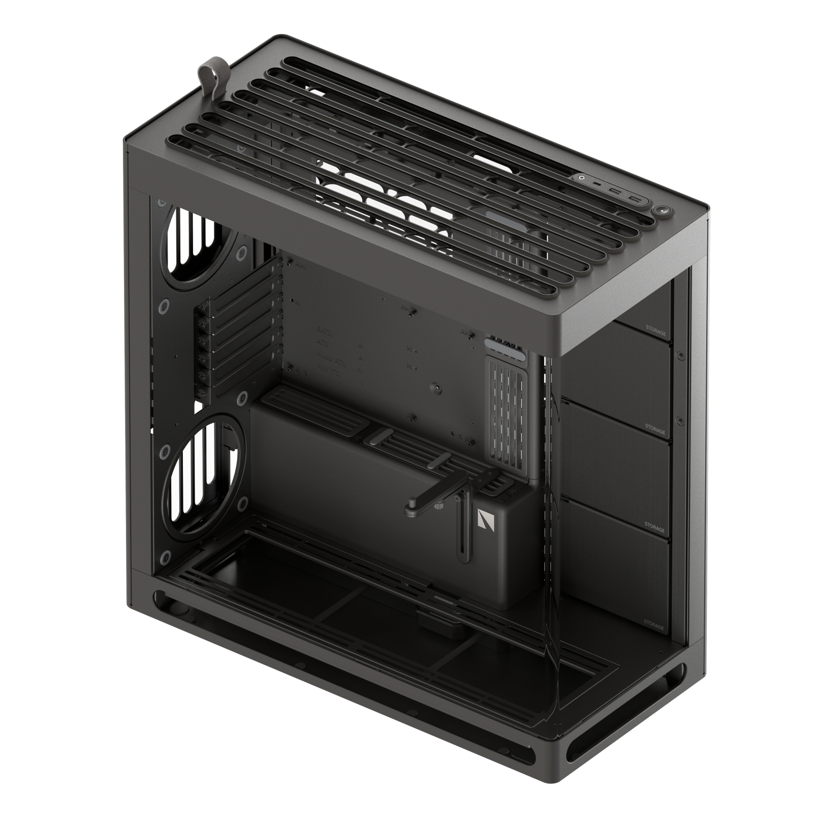 HAVN HS 420 Base Edition PC Case Black