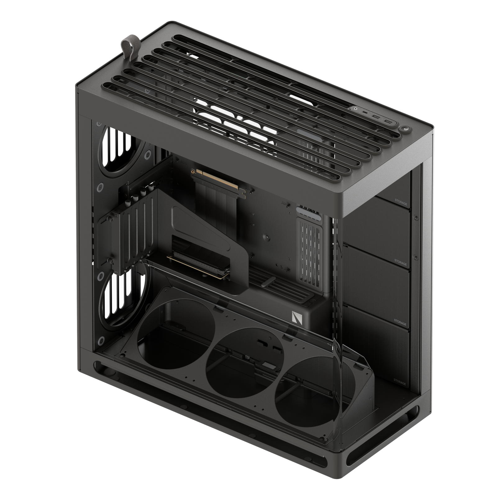 HAVN HS 420 VGPU Edition PC Case Black