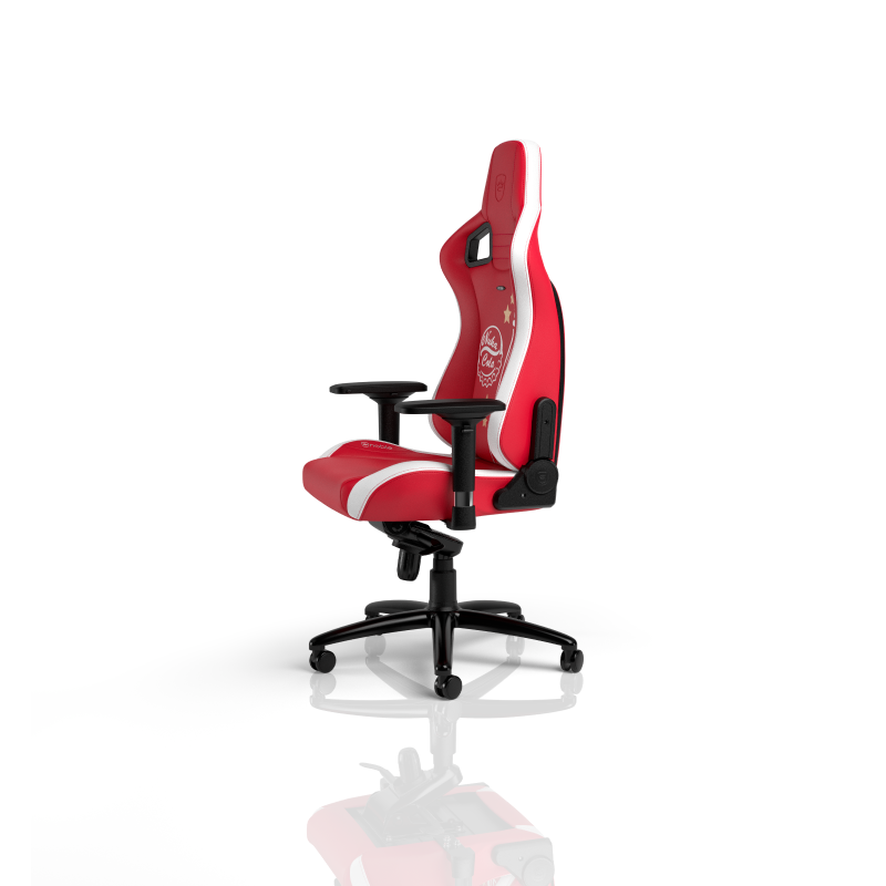 noblechairs EPIC Gaming Chair Nuka-Cola Edition side view