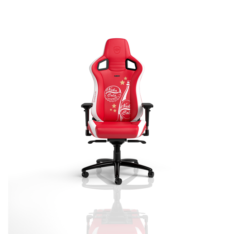 noblechairs EPIC Gaming Chair Nuka-Cola Edition front view