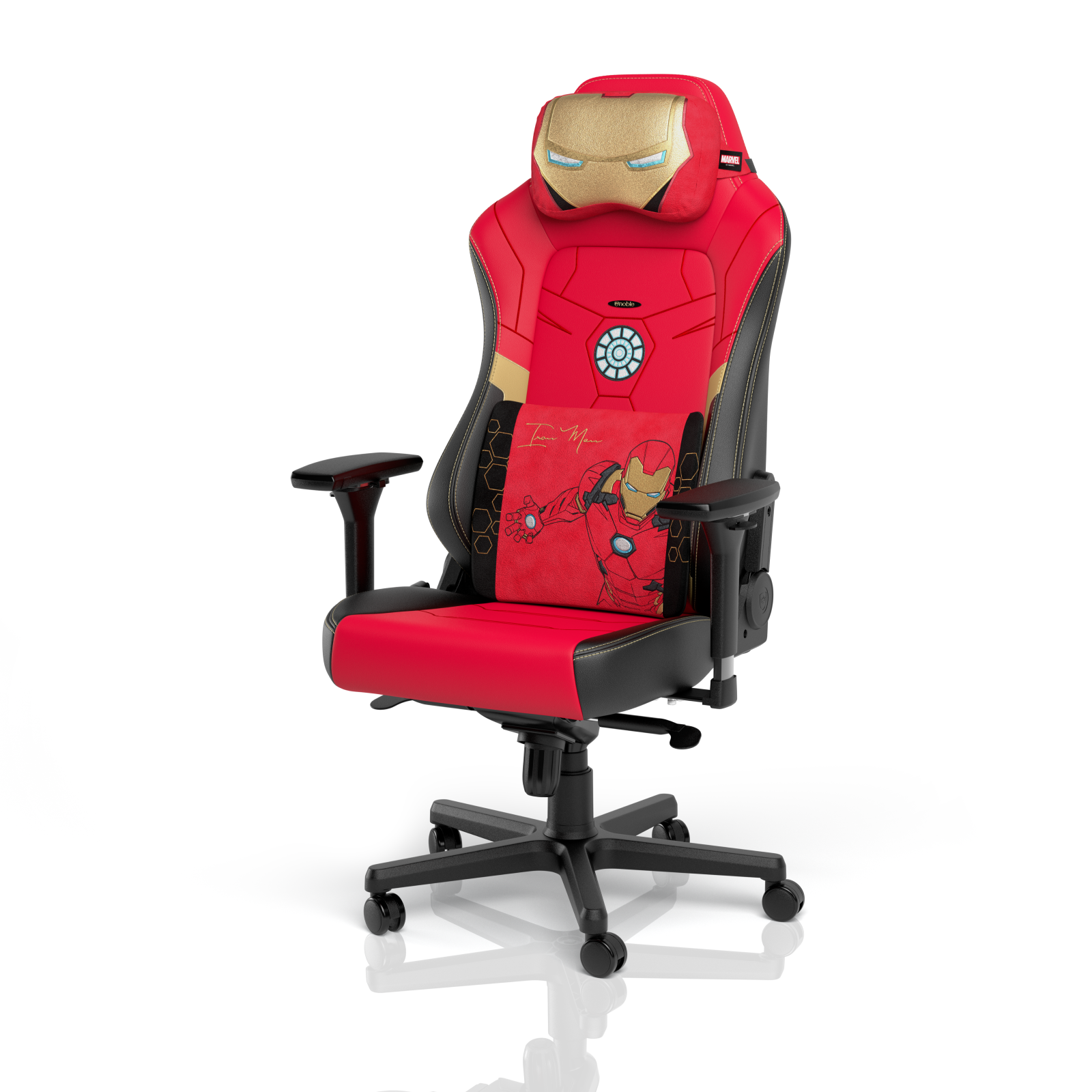 noblechairs HERO and Pillow Set Iron Man Edition