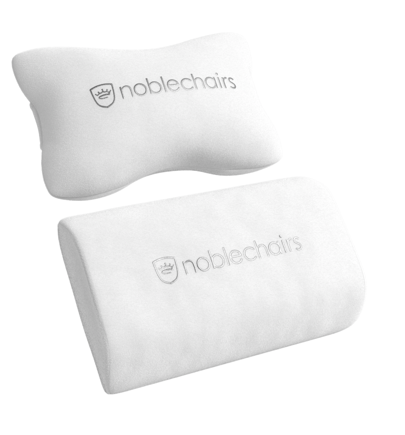 noblechairs Pillow Set White Edition