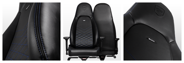 noblechairs ICON Gaming Chair three views