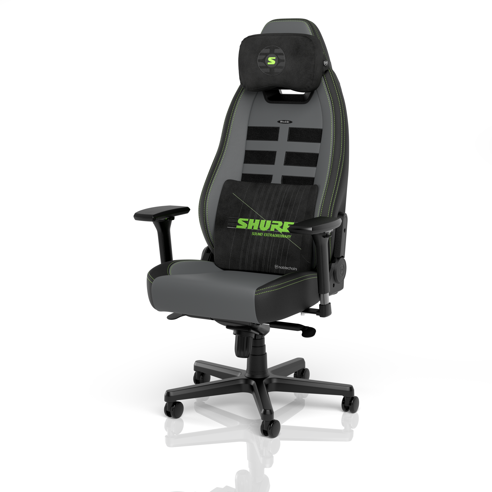 noblechairs LEGEND Shure Edition with matching Pillow Set