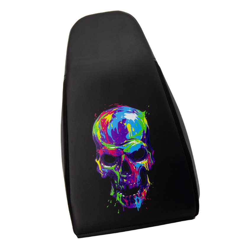 noblechairs ICON Custom Printed with RGB Skull