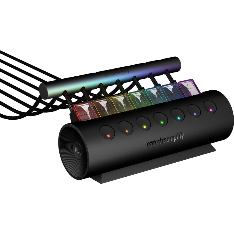 Streamplify HUB CTRL 7 with cable clip