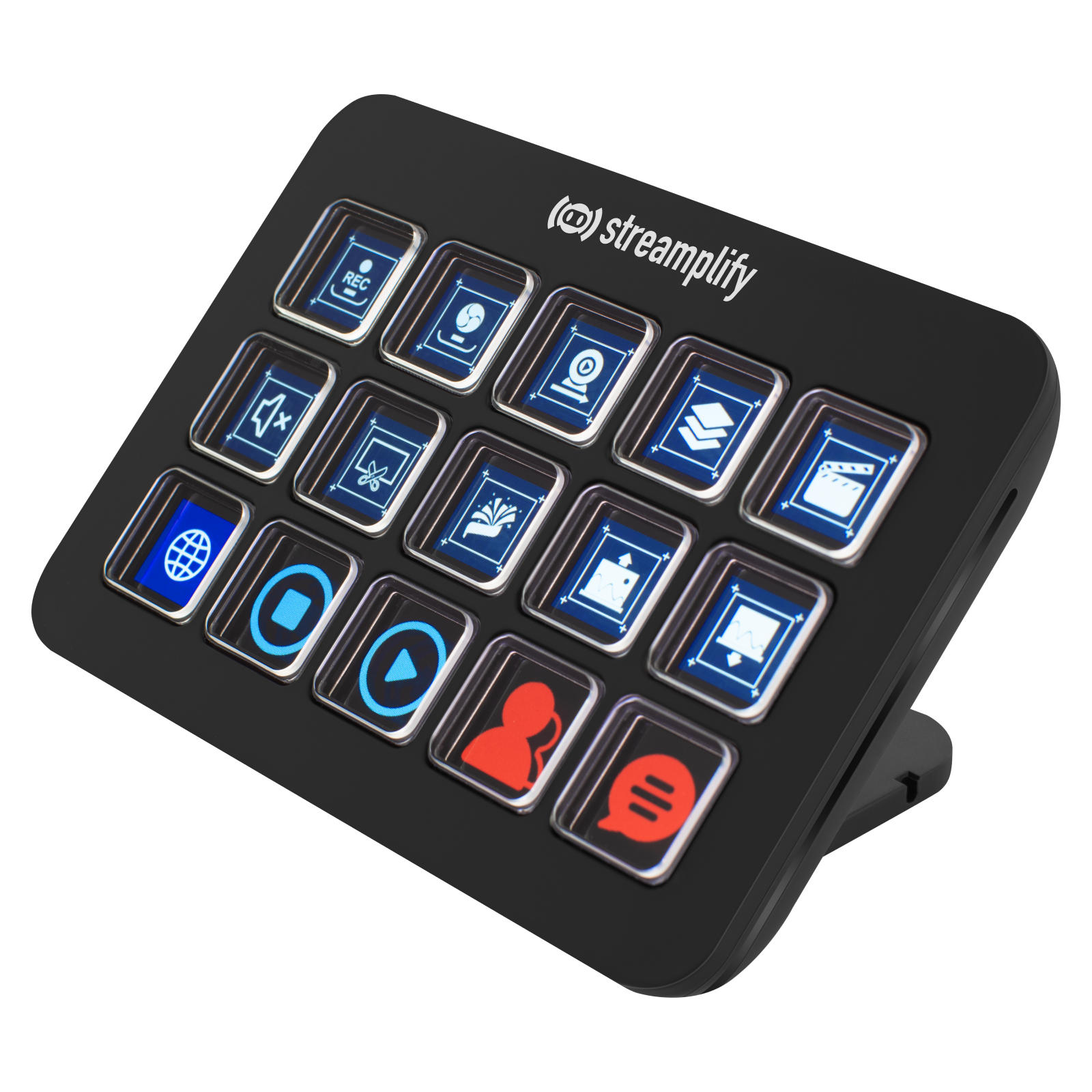 Streamplify STREAMING DECK ONE Stream Deck and USB Hub