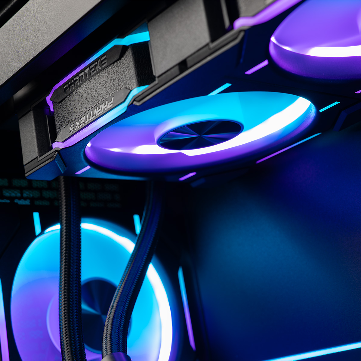 TechForge Synthwave Custom Printed Gaming PC