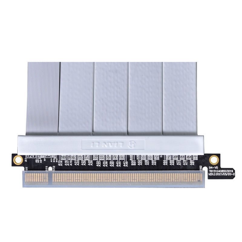 Lian Li - Lian Li PW-PCI-4-60X PCIE4.0 Riser Cable, White - 60cm
