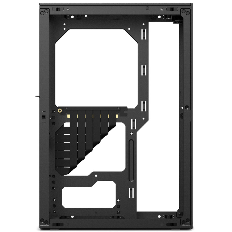 SSUPD - Ssupd Meshlicious Mini ITX Case - Tempered Glass - Black - PCIE 3.0