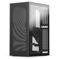 Photos - Other Components SSUPD Meshlicious Mini ITX Case - Tempered Glass - Black - PCIE 3.0 