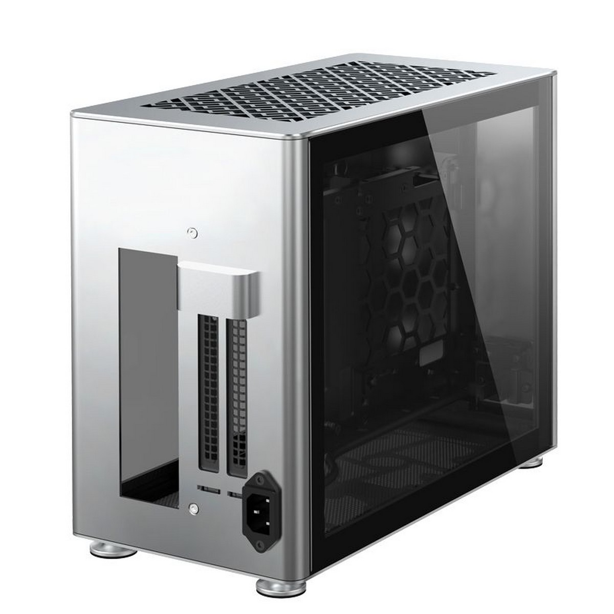 Jonsbo A4-Silver/window ITX Case